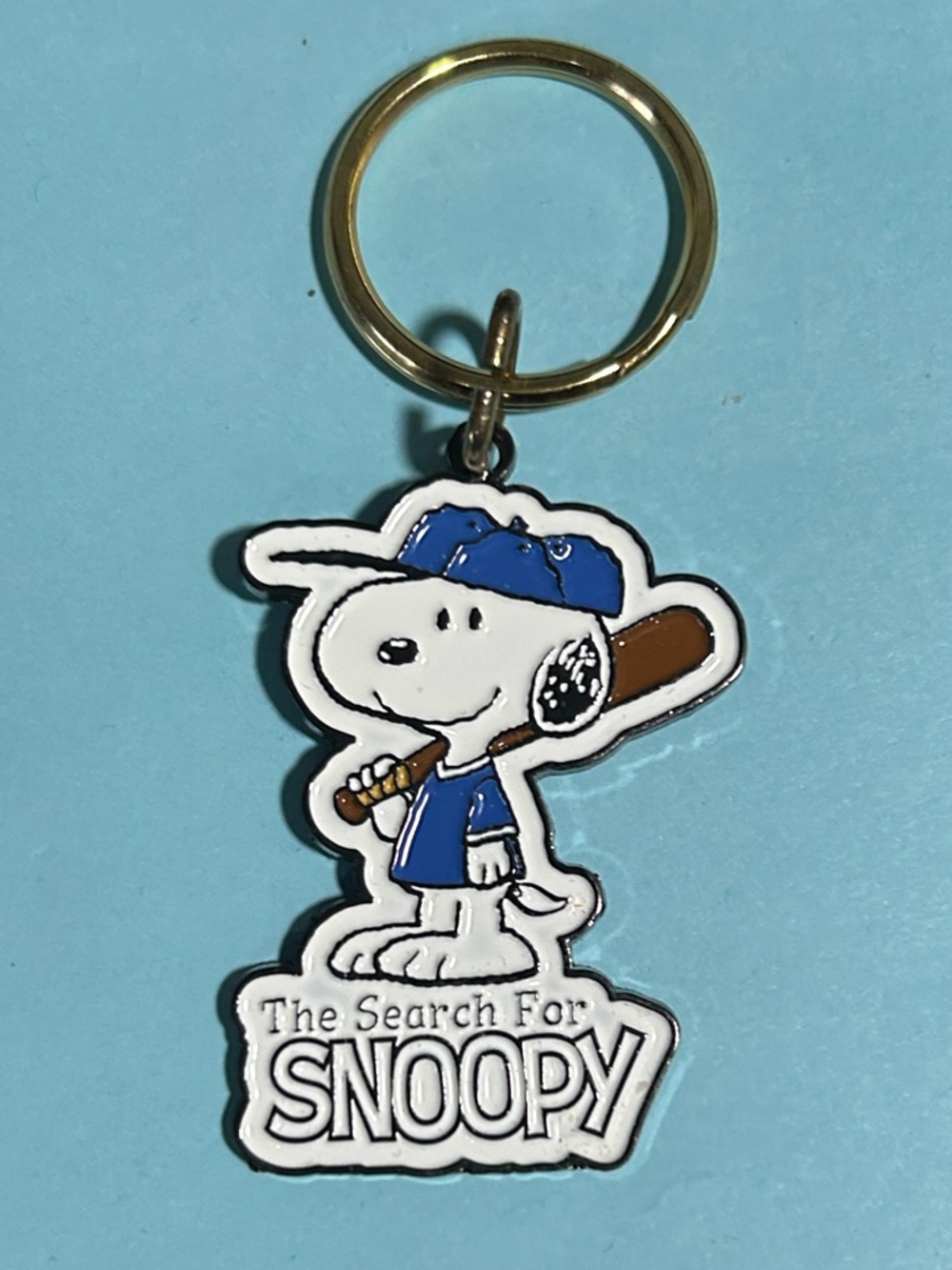 2021 Peanuts -The Search for Snoopy Baseball Keychain